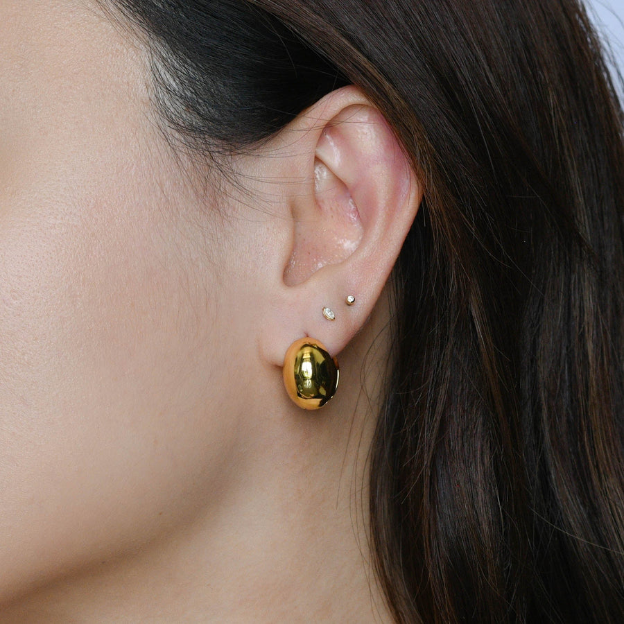 Karima Hoops | Gold