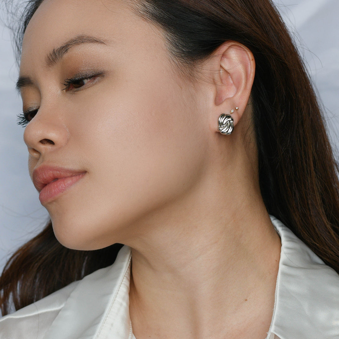 Camila Studs | Silver