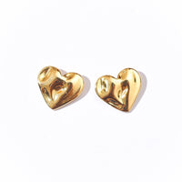 Valerie Heart Studs