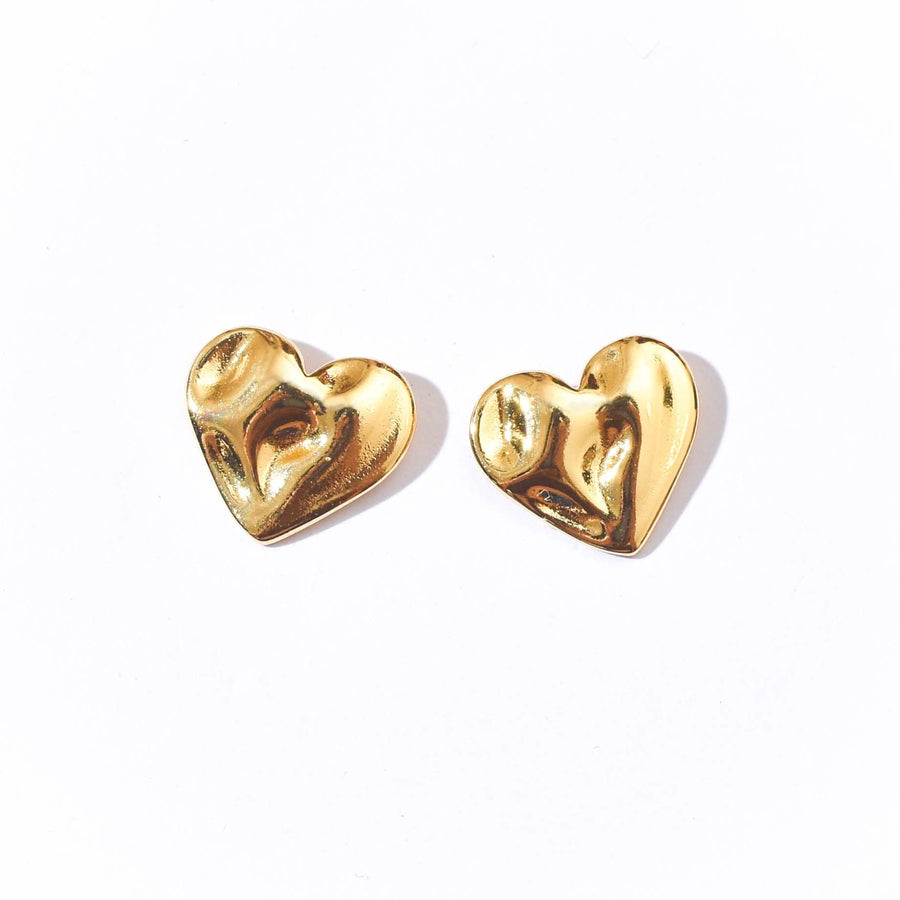 Valerie Heart Studs