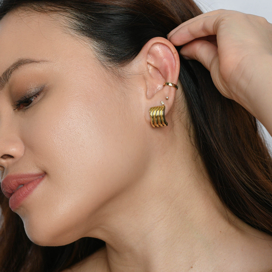 Andra Studs | Gold