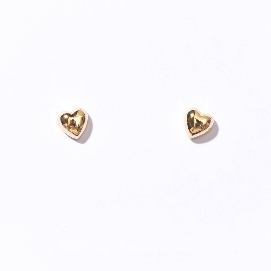 Aina Baby Heart Studs | Gold