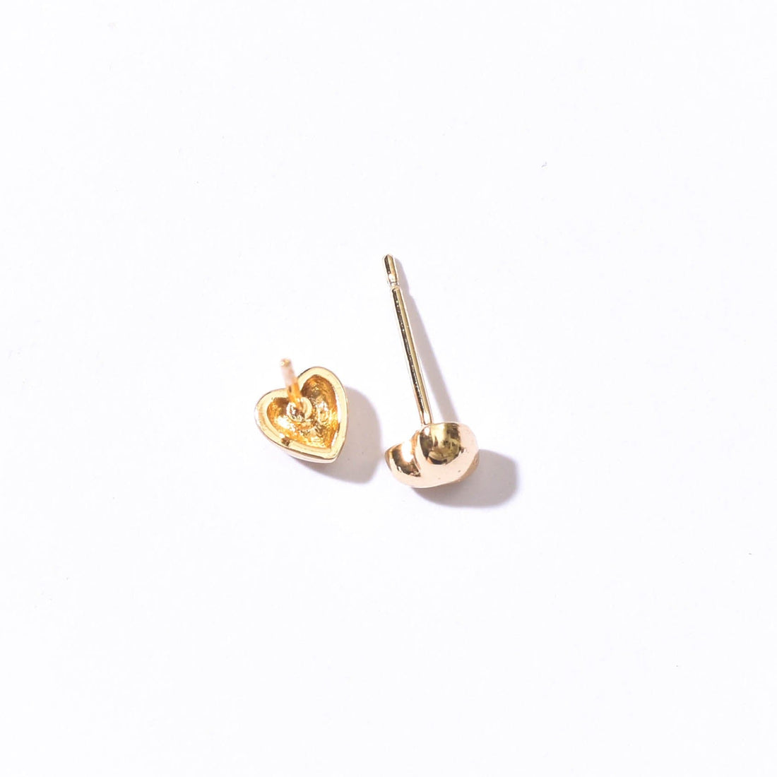 Aina Baby Heart Studs | Gold