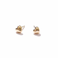 Aina Baby Heart Studs | Gold