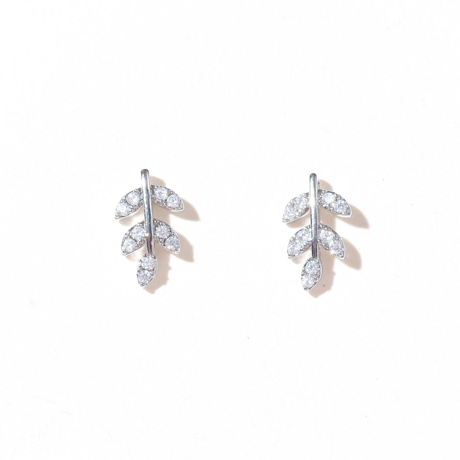 Sweet Pea Studs | Silver