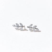 Sweet Pea Studs | Silver