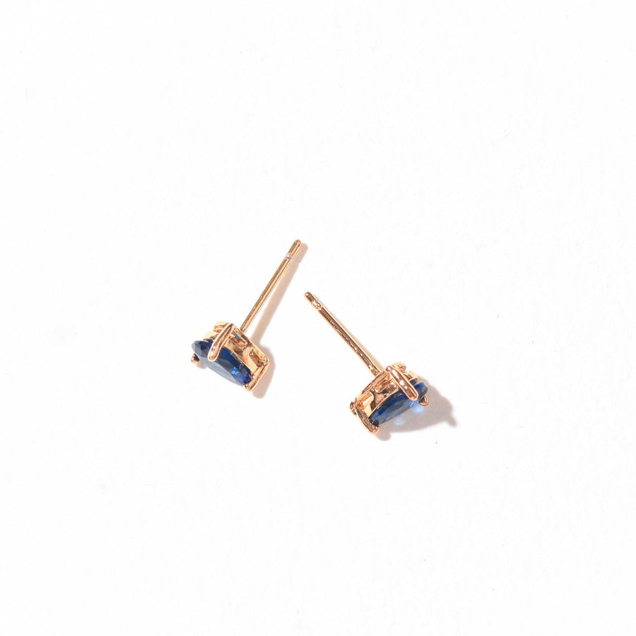 Miki Studs | Sapphire