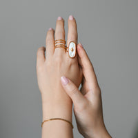 Ellowyn Mother of Pearl Ring