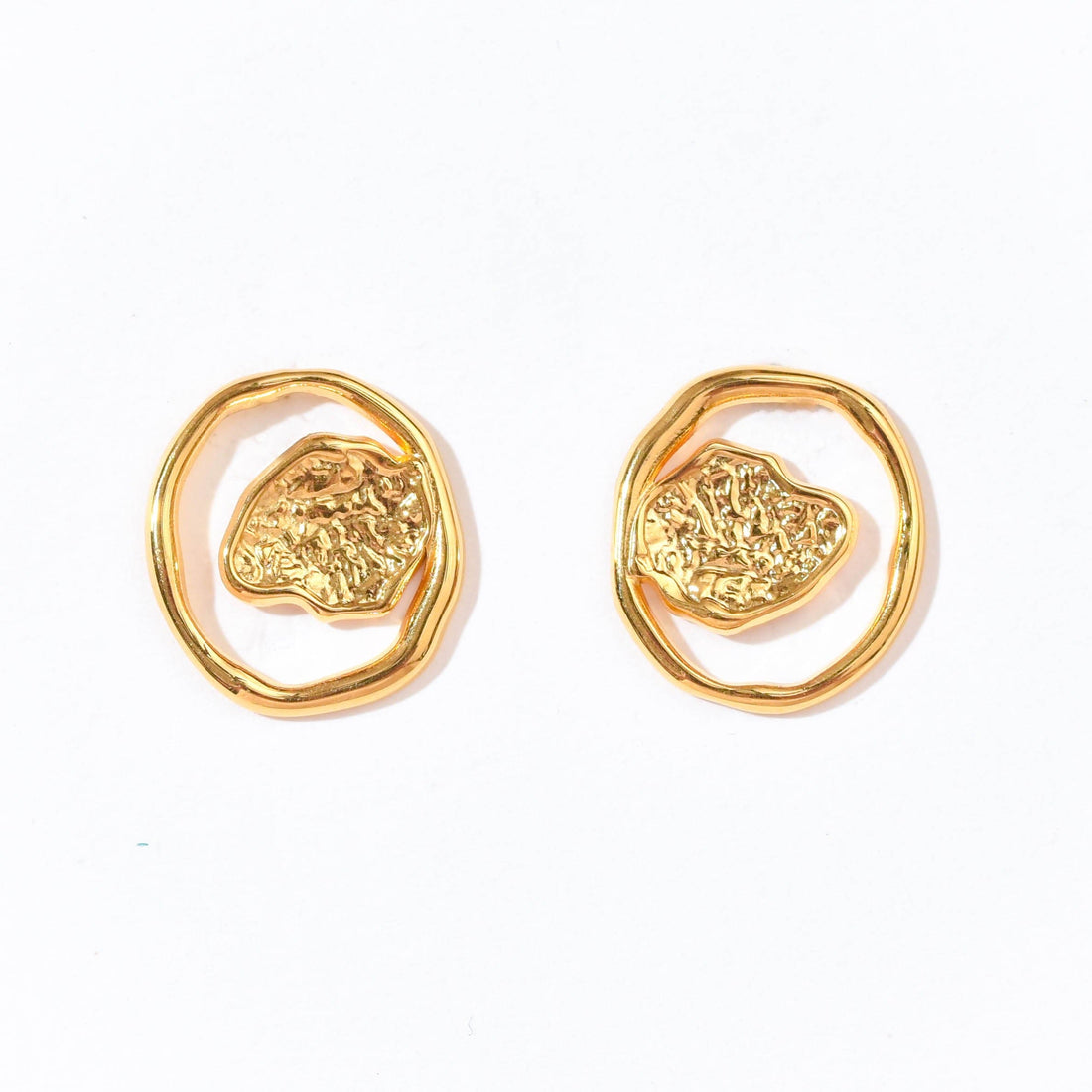 Lani Lava Studs SST