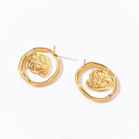 Lani Lava Studs SST