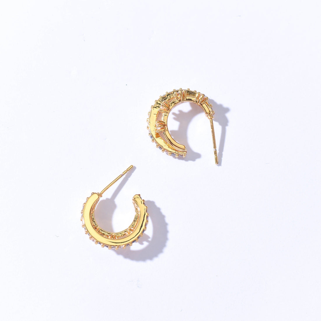 Soraya Hoops | Gold