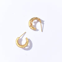 Soraya Hoops | Gold