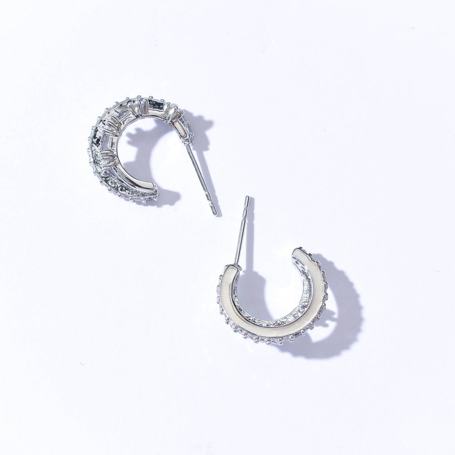 Soraya Hoops | Silver