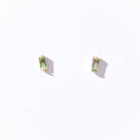 Inez Dainty Studs | Sea Green