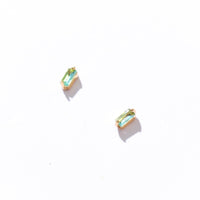 Inez Dainty Studs | Sea Green