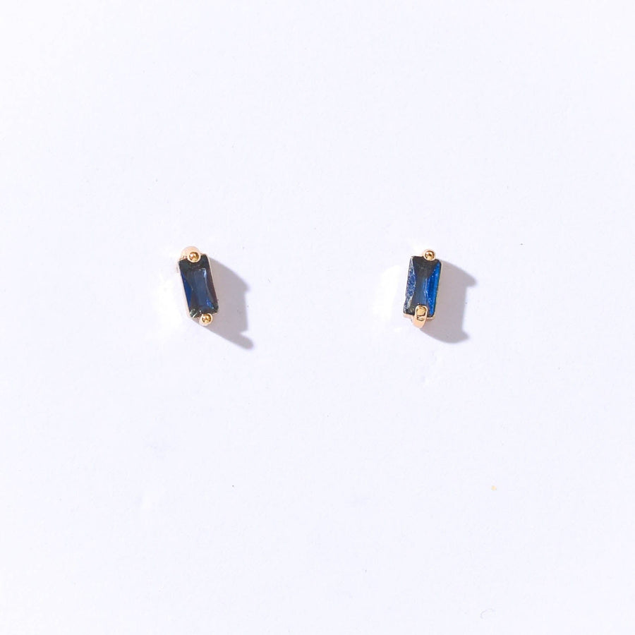 Inez Dainty Studs | Sapphire