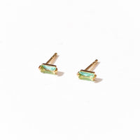 Inez Dainty Studs | Sea Green