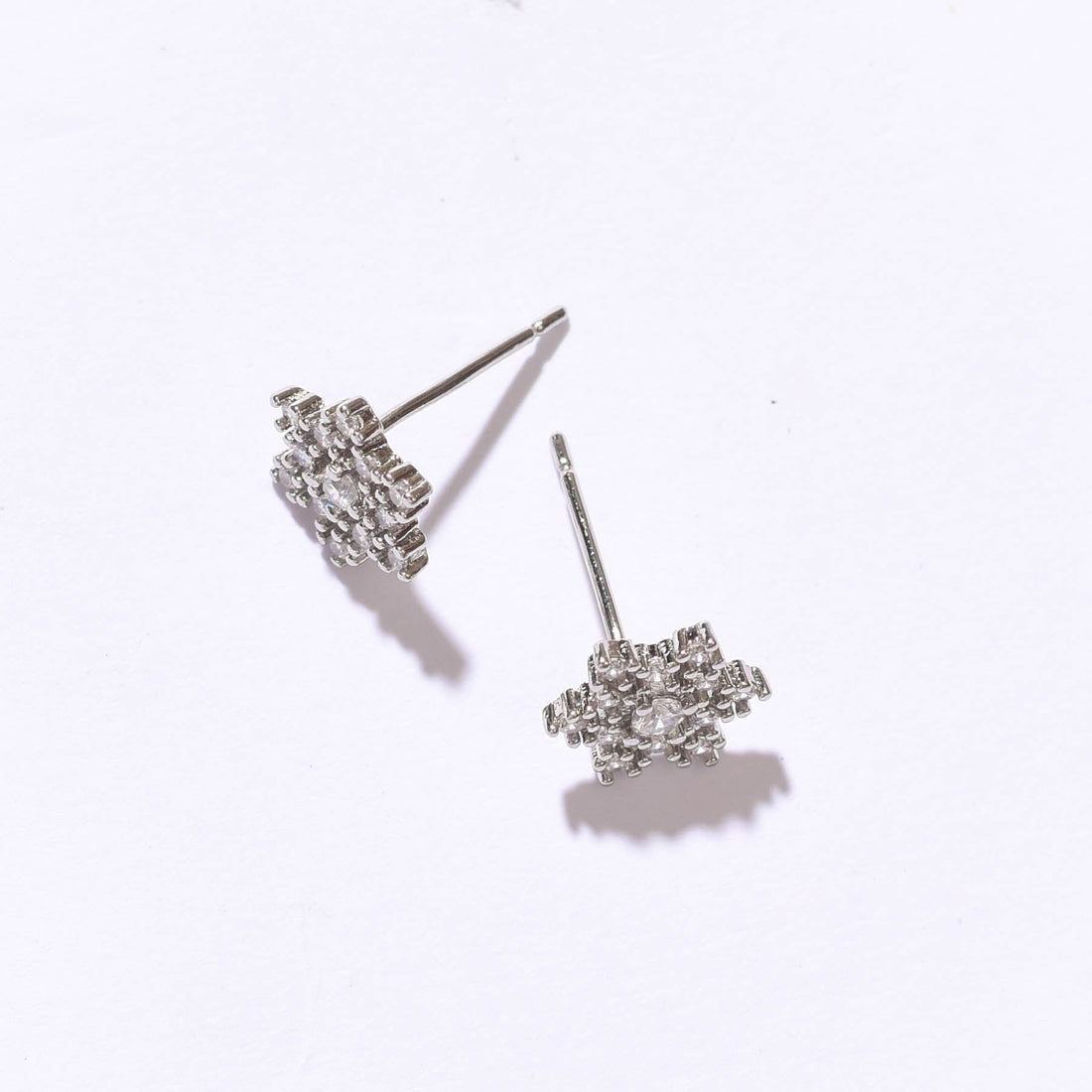 Celestine Studs | Silver