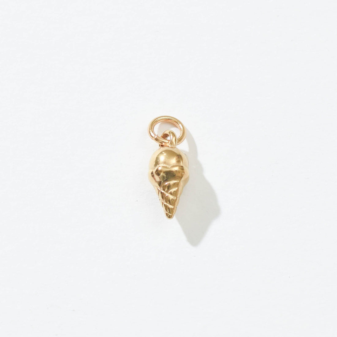 Ice Cream Charm | Gold