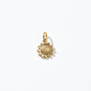 Sunflower Charm | Gold