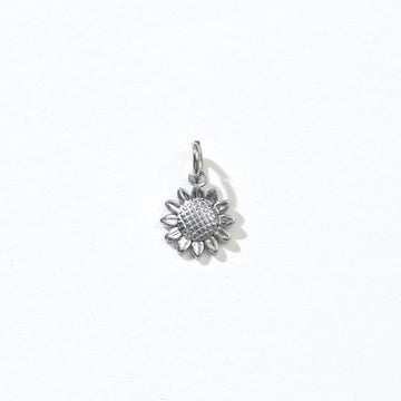 Sunflower Charm | Silver