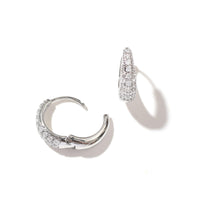 Rumi Hoops | Silver