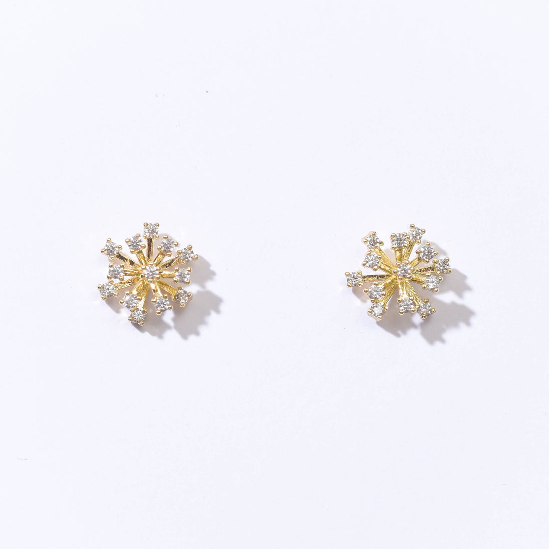 Starburst Studs Gold