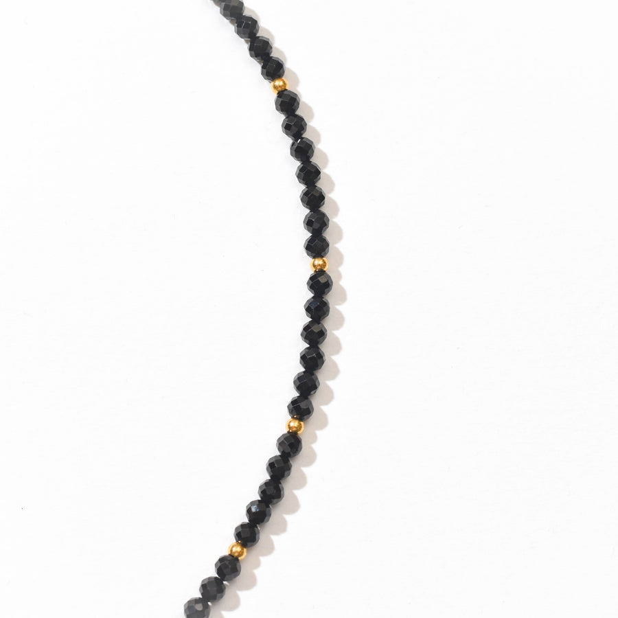 Zenn Black Spinel Necklace