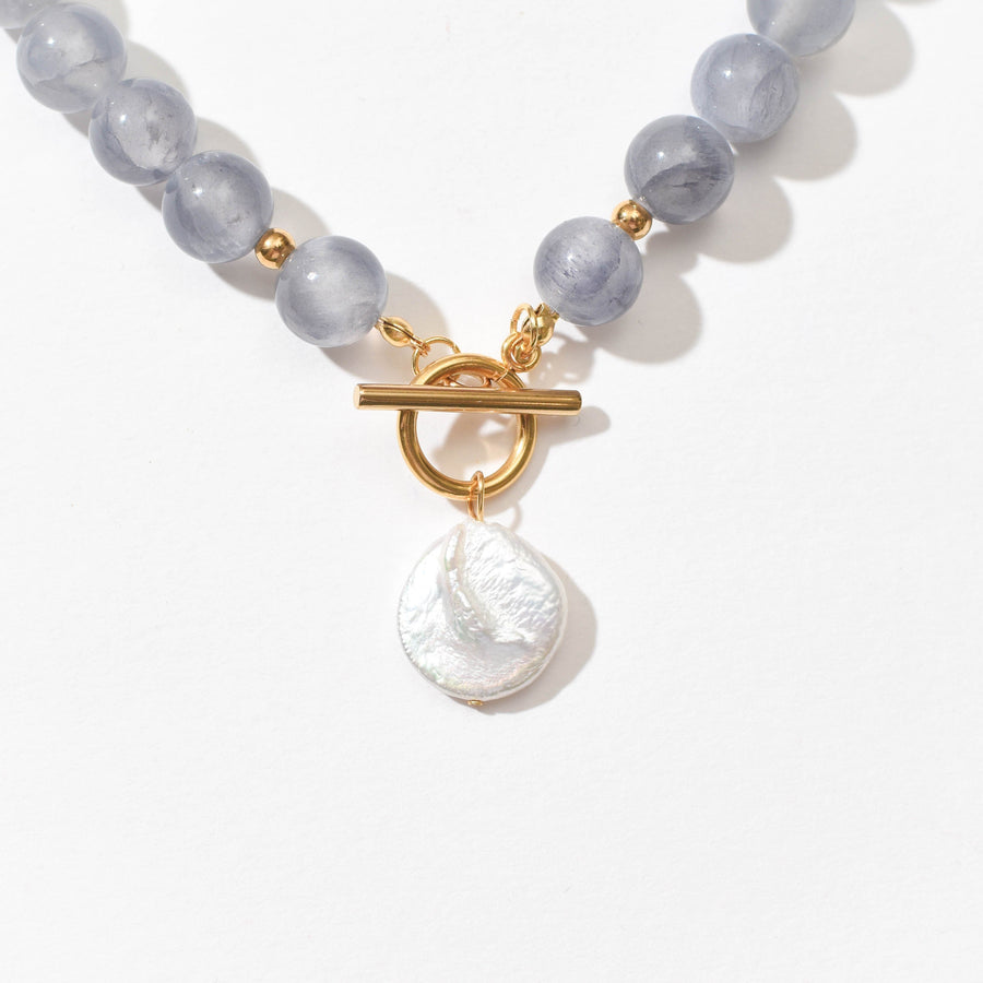 Brenn Grey Jade Necklace