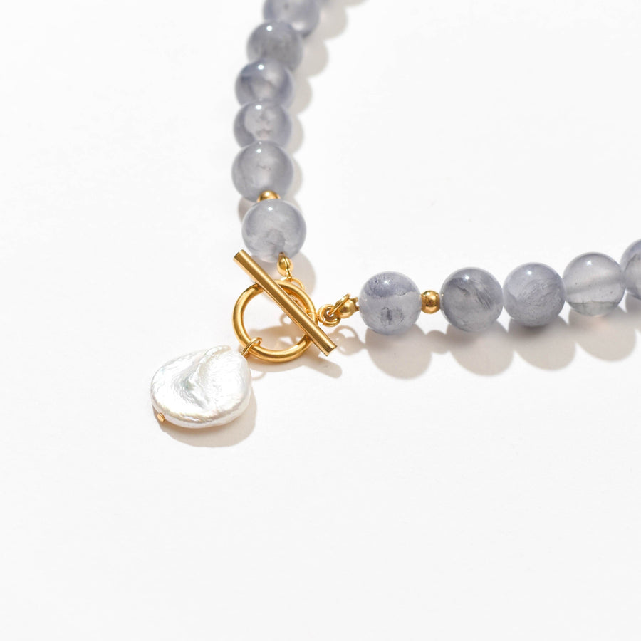 Brenn Grey Jade Necklace