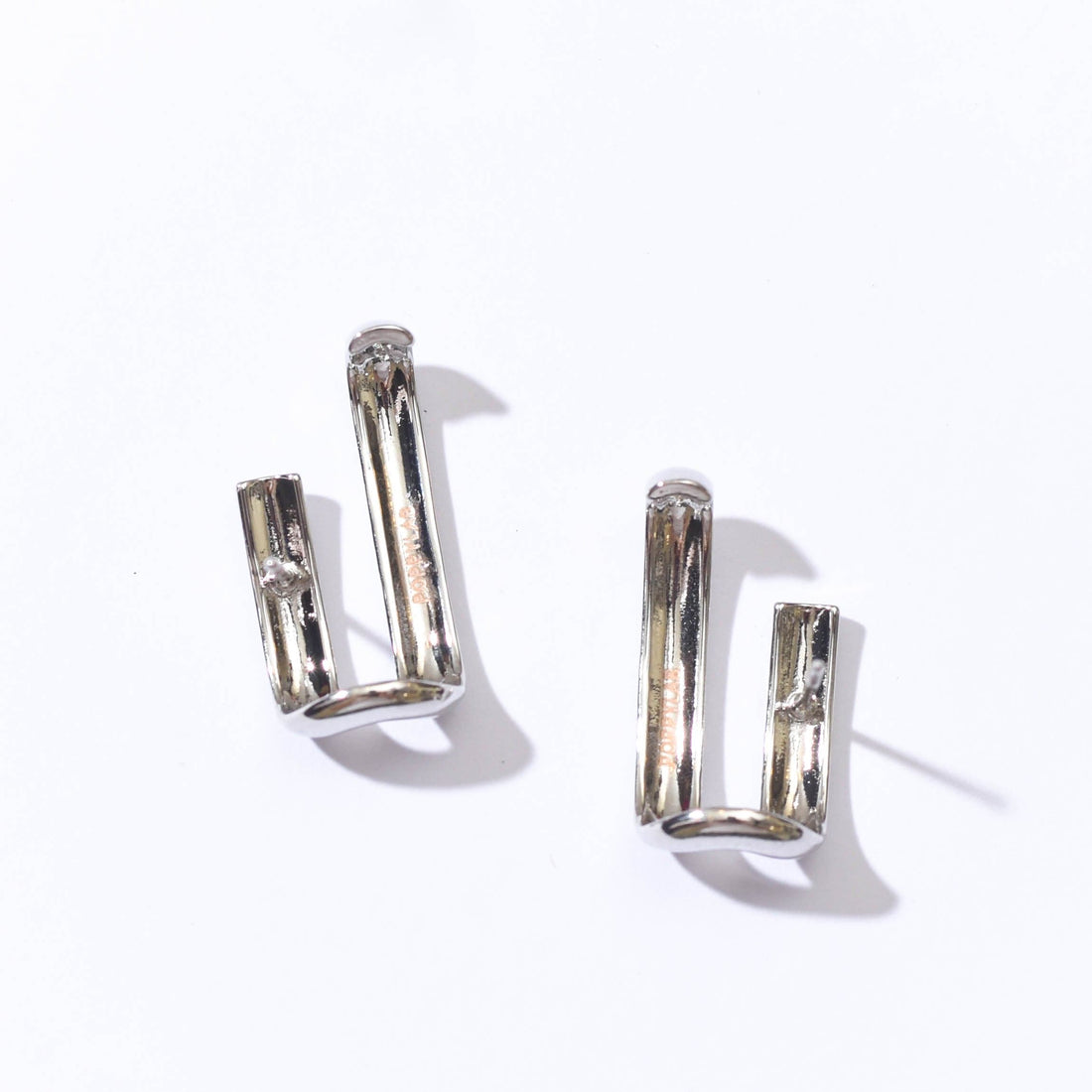 I See Double Studs | Silver