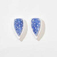 Porcelain Dagger Studs