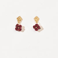 Bordeaux Aria Baby Dangles