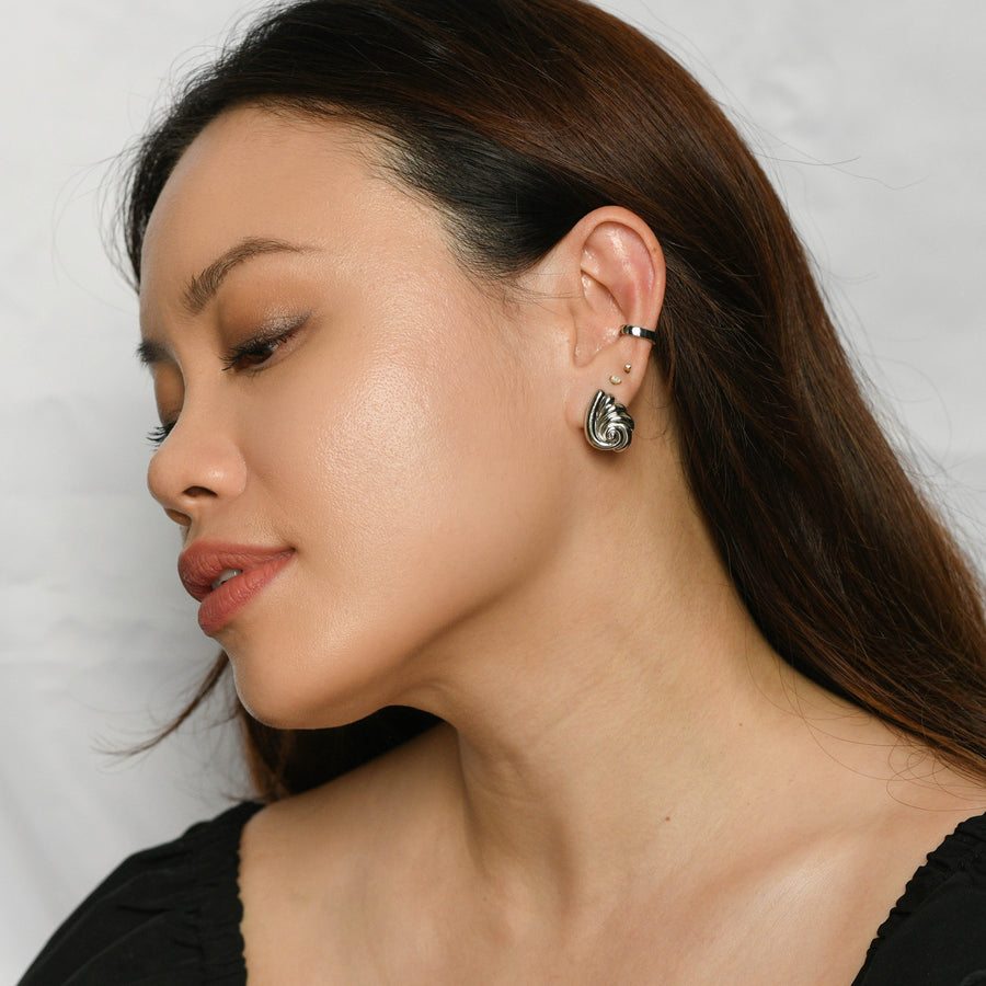 Nashaline Studs | Silver