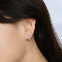 Sweet Pea Studs | Silver