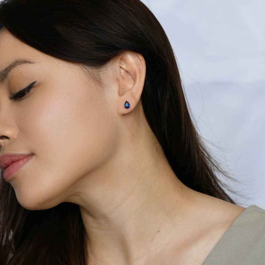 Miki Studs | Sapphire