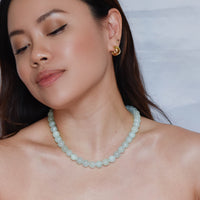 Audrey Mint Jade Necklace