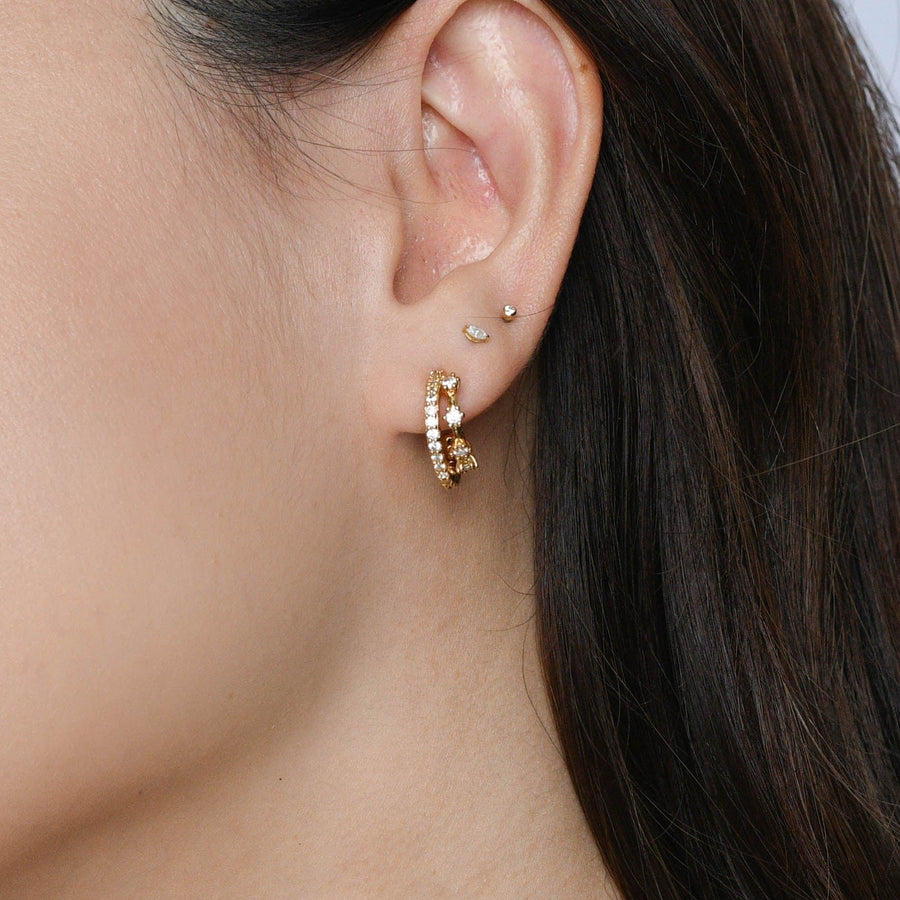 Soraya Hoops | Gold