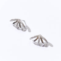 Gwen Cage Studs | Silver