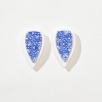 Porcelain Dagger Studs