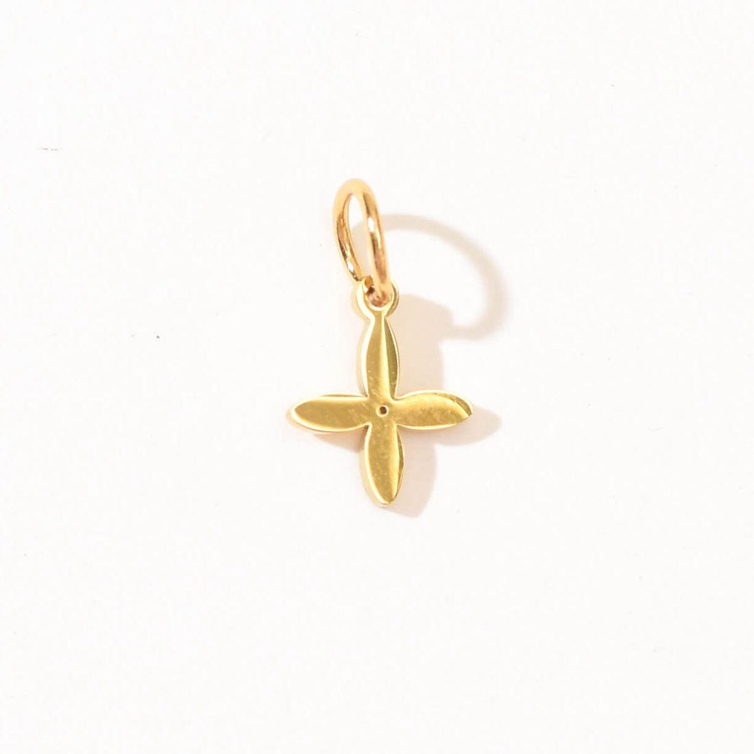 Spring Flower Charm | Gold