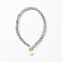 Brenn Grey Jade Necklace