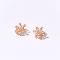 Starburst Studs Warm Gold