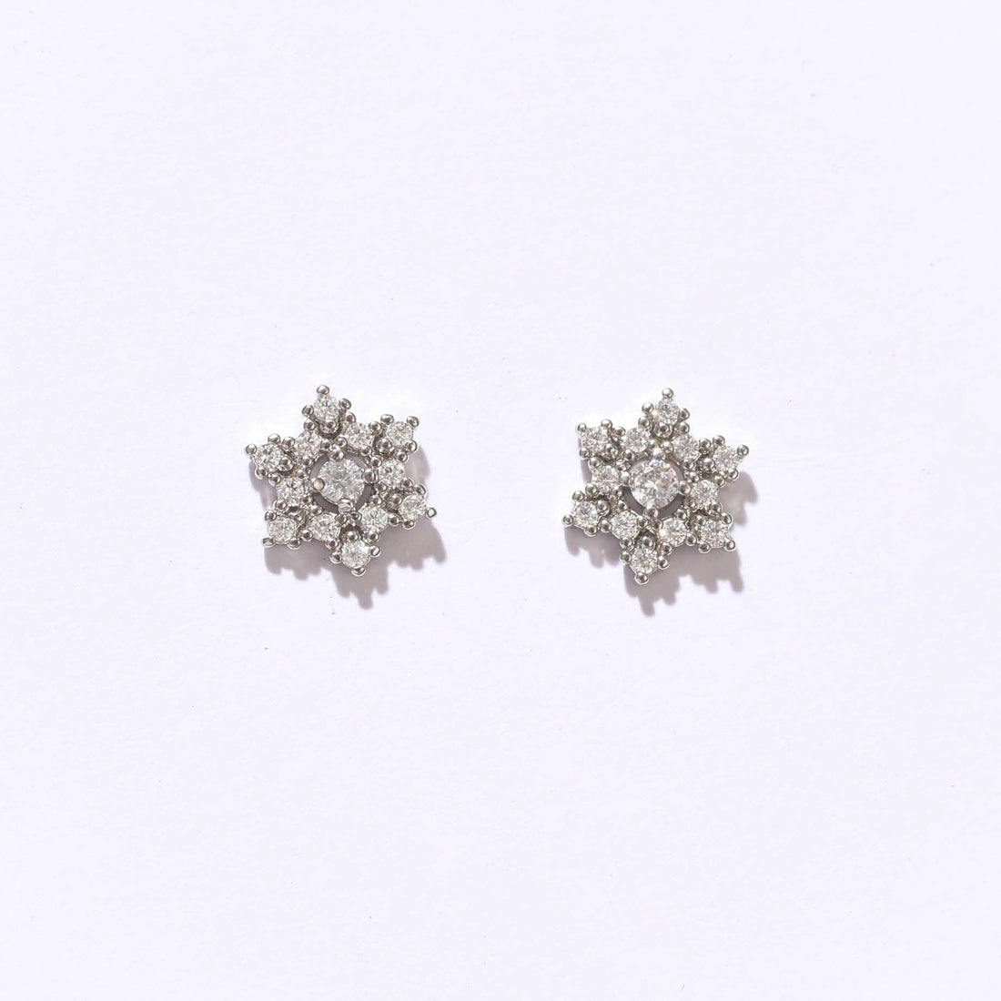 Celestine Studs | Silver