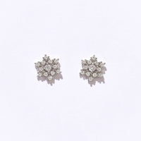 Celestine Studs | Silver