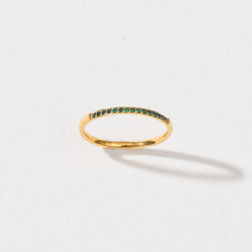 Harper Ring | Deep Emerald